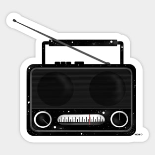 radio Sticker